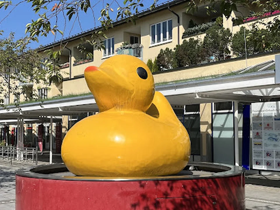 Giant Yellow Duck
