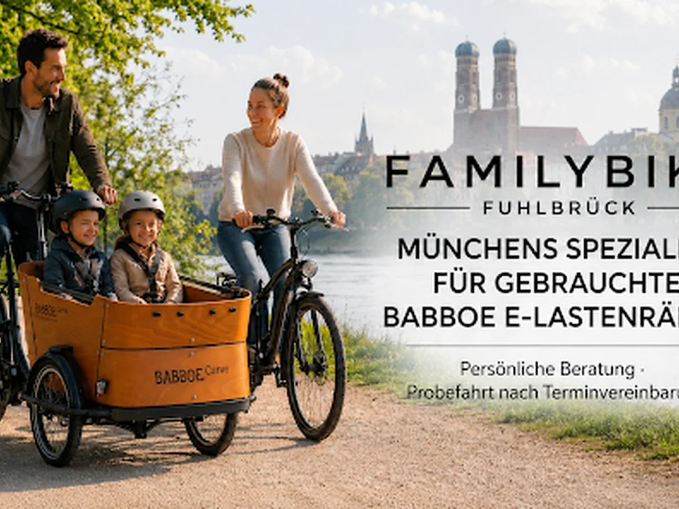 FamilyBike Fuhlbrück – Gebrauchte Babboe Lastenräder München, Munich