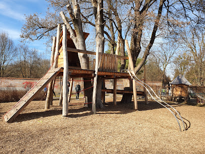 Playground at the castle wall Nymphenburg