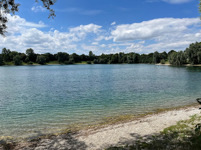 Recreation area Heimstettener Lake